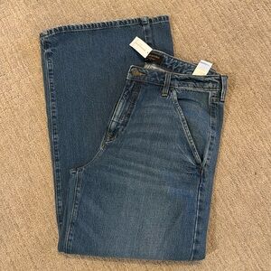 NWT Banana Republic denim high rise trouser